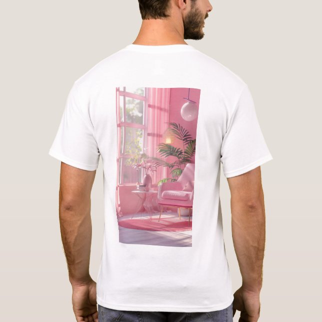 Lebhafter 4K-T - Shirt mit Echtzeit-Auflösung (Rückseite)