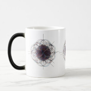 Lebhafter Abstrakter Splash - Farbmorphing-Tasse Verwandlungstasse