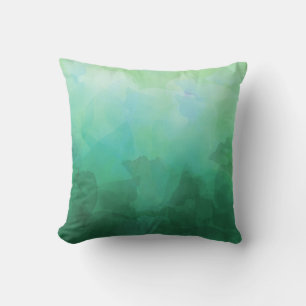 Lebhafter Aquamarine Aquamarine Hintergrund Kissen