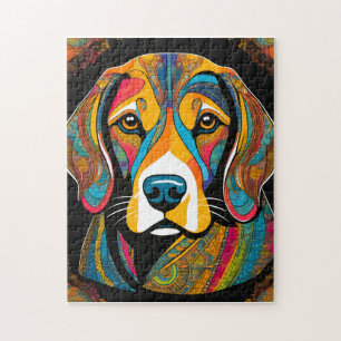 Lebhafter Beagle