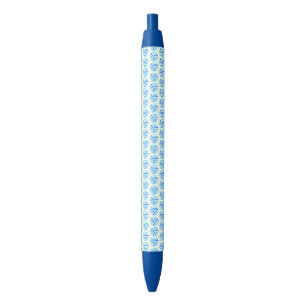 Lebhafter Blue Pen   Wabendesign Inspiriert Kugelschreiber