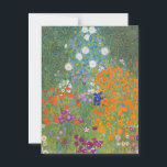 Lebhafter Blumengarten - Gustav Klimt Postkarte<br><div class="desc">Fügen Sie Ihrer Korrespondenz eine Touch zeitloser Eleganz mit dieser Gustav Klimt Flower Garden Postcard hinzu. Diese Postkarte zeigt Klimts lebendiges Jugendstil-Meisterwerk, mit üppigen Blumenmustern und aufwändigen Details, die die Schönheit und Harmonie eines blühenden Gartens erfassen. Diese Postkarte ist ideal für das Versenden von herzlichen Botschaften, das Sammeln von Kunstdenkmälern...</div>