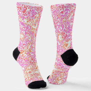 Lebhafter, Bohemischer, schlampiger Abstrakter Mar Socken