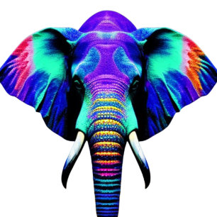 Lebhafter Elephant Trivet Glass Untersetzer Gesche Trinkflasche