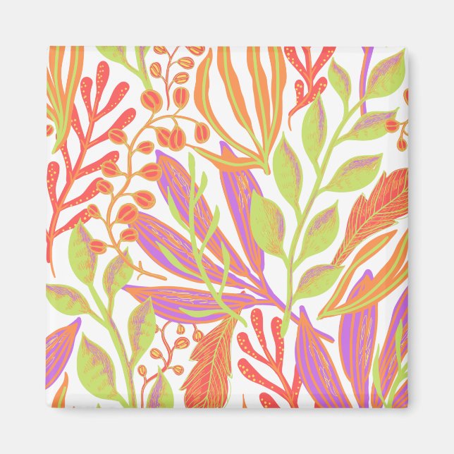 Lebhafter Farbdruck Magnet (Vorne)