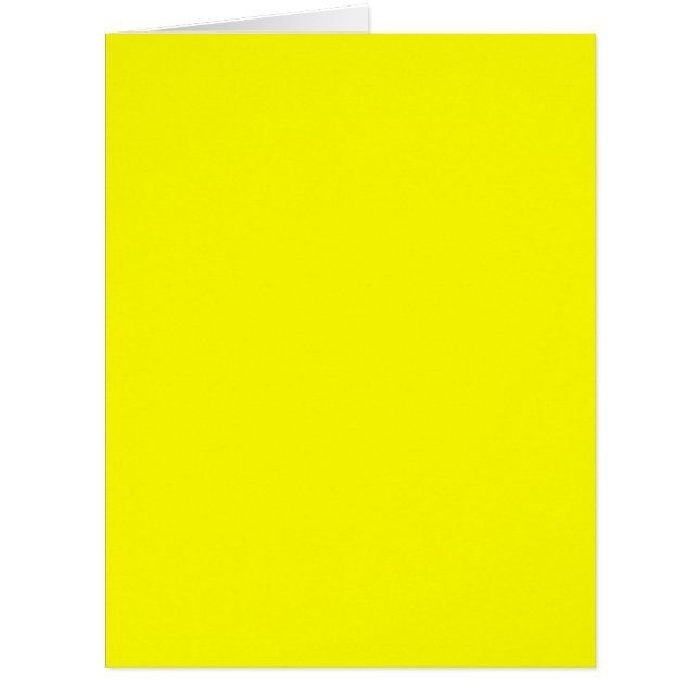 Lebhafter Gelber Fluor Freude bereit für individue (Vorderseite)