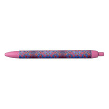 Lebhafter geometrischer Stift