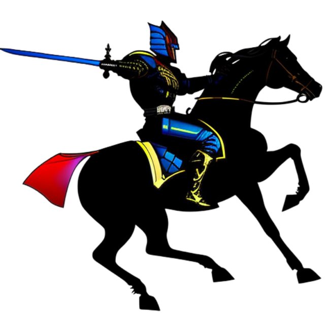 Lebhafter Knight T - Shirt (Von Creator hochgeladen)