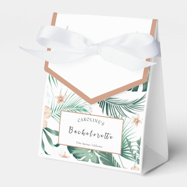 Lebhafter Korallenriff Bachelorette Geschenkschachtel (Vorderseite)