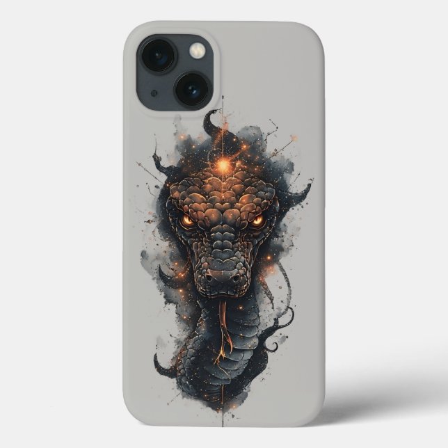 Lebhafter kosmischer Schlauch mit expansivem Raum Case-Mate iPhone Hülle (Rückseite)