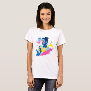 Lebhafter künstlerischer Geist-T - Shirt