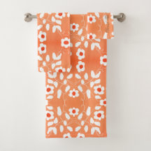 Lebhafter Orange und Peach