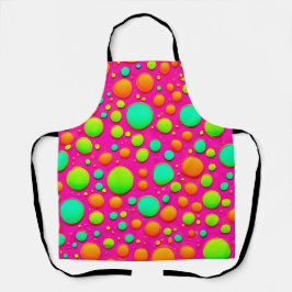 Lebhafter Pop des Farbdesigns Schürze