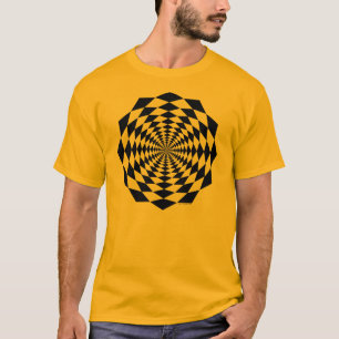 Lebhafter Raum-T - Shirt