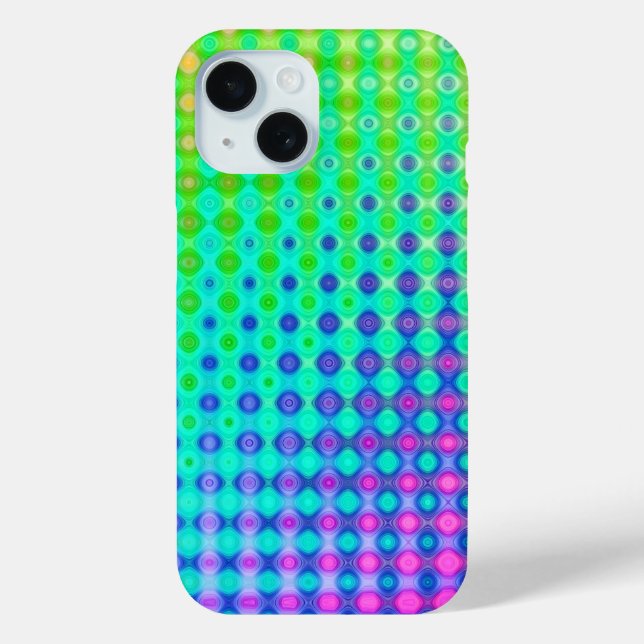 Lebhafter Regenbogen Case-Mate iPhone Hülle (Rückseite)