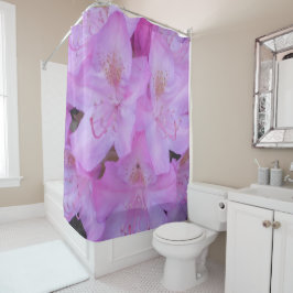 Lebhafter rosafarbener Duschvorhang