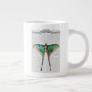 Lebhafter Schmetterling Jumbo-Tasse