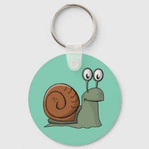 Lebhafter Schnecke-Schlüsselanhänger Schlüsselanhänger
