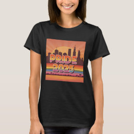 Lebhafter Sonnenuntergang - Stadtbild-Preis 2025 - T-Shirt
