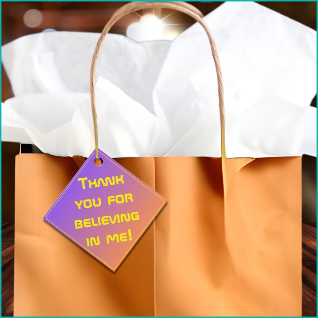 Lebhafter Sunset Modern Tech Abschluss Geschenkanhänger (Von Creator hochgeladen)