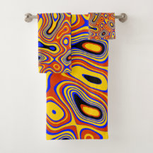 Lebhafter Swirl: Ein farbenprächtiges Abstraktes