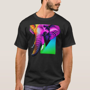 Lebhafter Untersetzer aus Glas für Elefanten Gesch T-Shirt