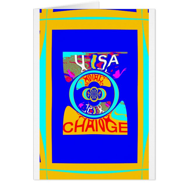 Lebhafter Wandel in den USA: Eine kühne Aussage (Vorne)