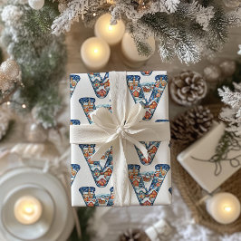 Lebhafter Weihnachtsdorf Brief V Weihnachten Geschenkpapier