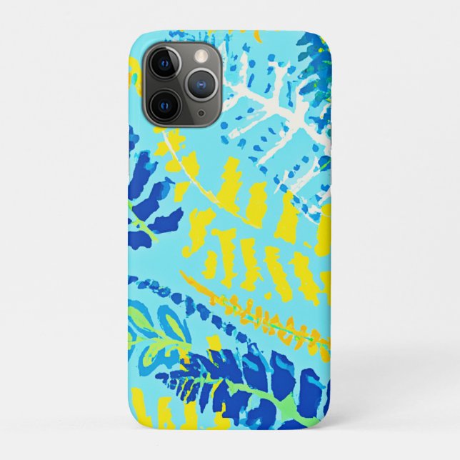 Lebhaftes Blumendesign Case-Mate iPhone Hülle (Rückseite)