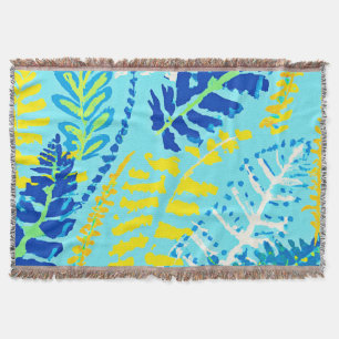 Lebhaftes Blumendesign Decke