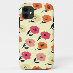 Lebhaftes Blumenmuster Case-Mate iPhone Hülle