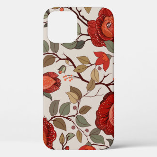 Lebhaftes Blumenmuster: HandGezeichnet Muster Case-Mate iPhone Hülle