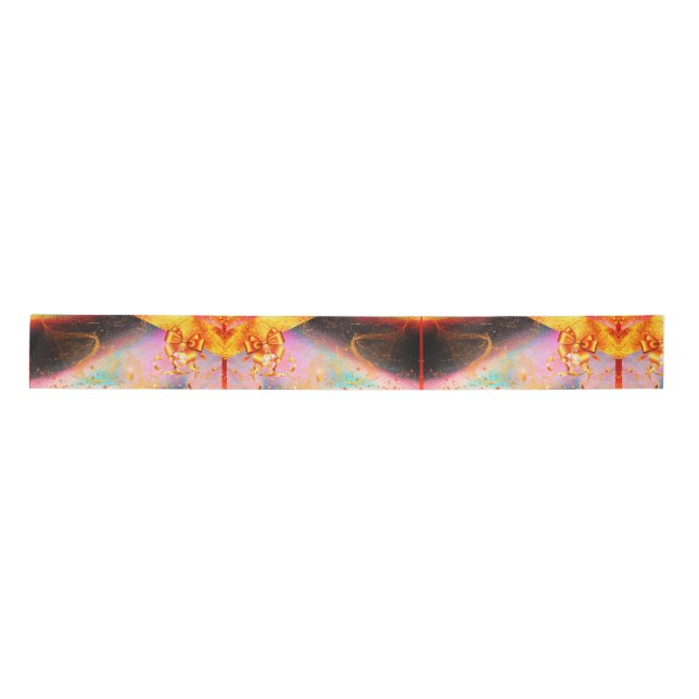 Lebhaftes Bow Ribbon Satinband (Vorderseite)