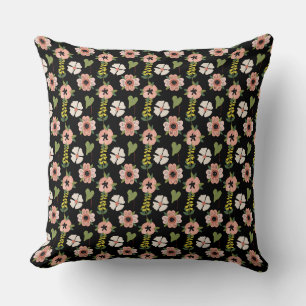 Lebhaftes Design der Blume Kissen