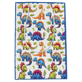 Lebhaftes Dinosaurier-Themed Party Dino-Mite Mittlere Geschenktüte