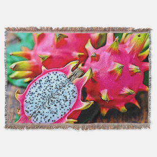 Lebhaftes Dragon Fruit Beauty Design Decke