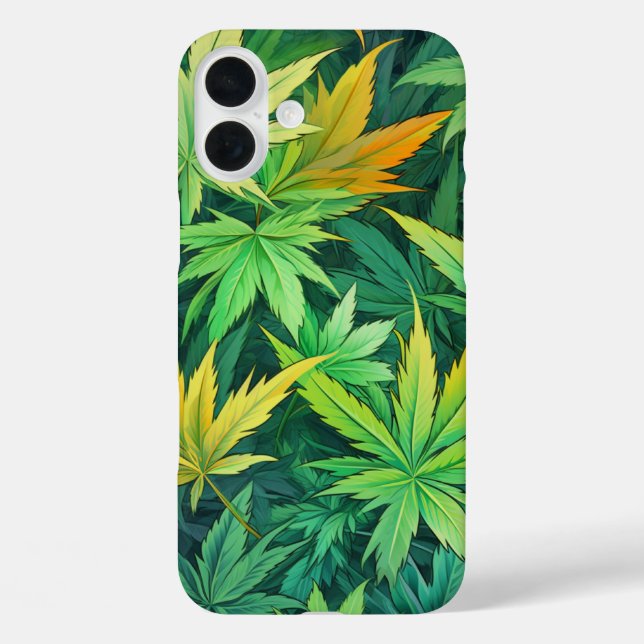 Lebhaftes farbiges Design iPhone 16 Plus Hülle (Rückseite)