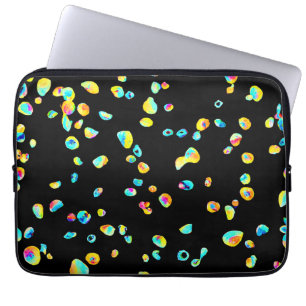 Lebhaftes Farbmuster Laptopschutzhülle