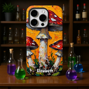 Lebhaftes Fungi Trio iPhone 16 Pro Hülle