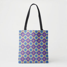 Lebhaftes geometrisches Muster der Retro-Geometrie Tasche