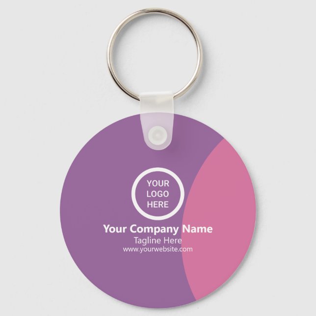 Lebhaftes Geschenk für Personalisiertes Business M Schlüsselanhänger (Vorderseite)