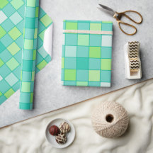 Lebhaftes grünes Mosaikumpfpapier