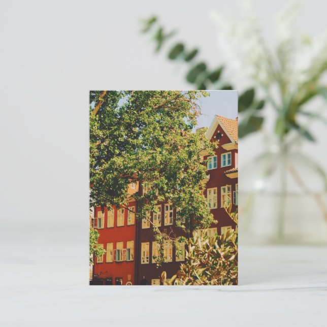 Lebhaftes Kopenhagen Postkarte (Stehend Vorderseite)