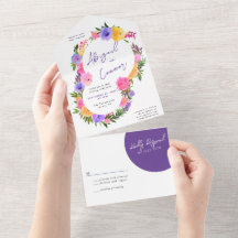 Lebhaftes Lässiges Magenta Violettgelb