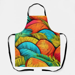 Lebhaftes Leafscape Schürze