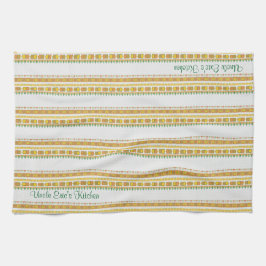 Lebhaftes Muster Onkles Küche Handtuch