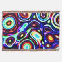 Lebhaftes Neonpulsemuster