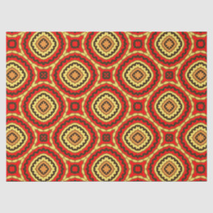 Lebhaftes orientalisches Mosaikmuster Seidenpapier