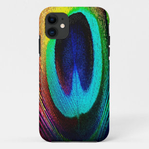 Lebhaftes Peacock Feather Case-Mate iPhone Hülle