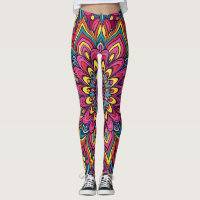 Lebhaftes psychedelisches Muster